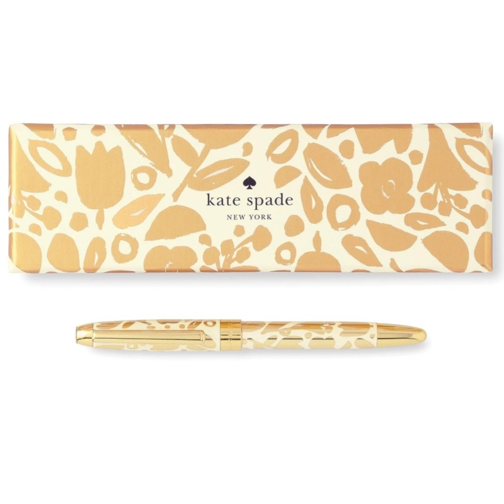 NWT Kate Spade Always Flowers Ballpoint Pen